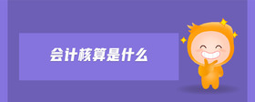 會(huì)計(jì)核算是什么