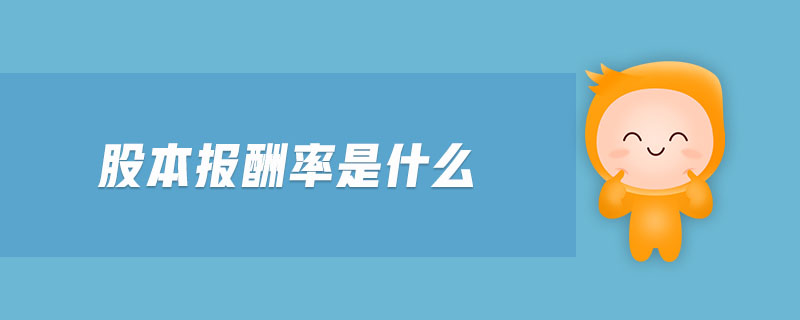 股本報(bào)酬率是什么