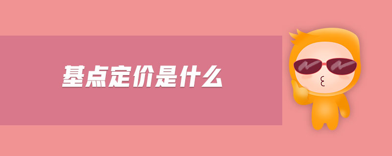 基點(diǎn)定價(jià)是什么
