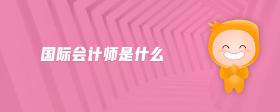 國(guó)際會(huì)計(jì)師是什么