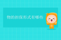 物的擔(dān)保形式有哪些？