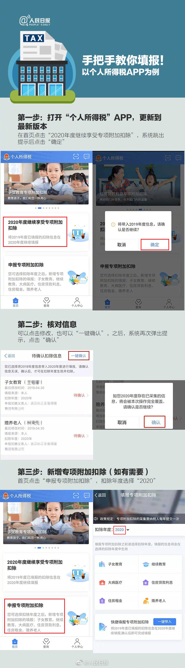 2020年施行個稅專項(xiàng)扣除2