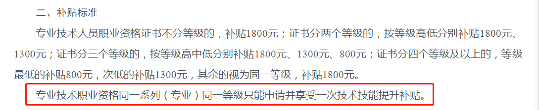 如果同時擁有初、中級經(jīng)濟(jì)師證書，可以申領(lǐng)2次嗎？