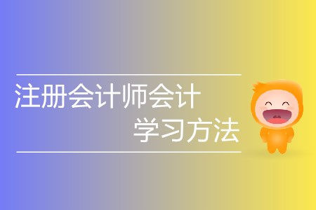 2020年注冊會計師會計學(xué)習(xí)方法一覽！
