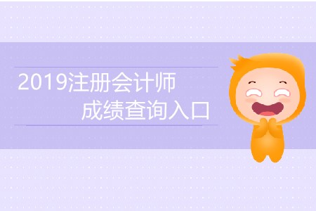 2019注冊會計師成績查詢?nèi)肟诰唧w是什么？