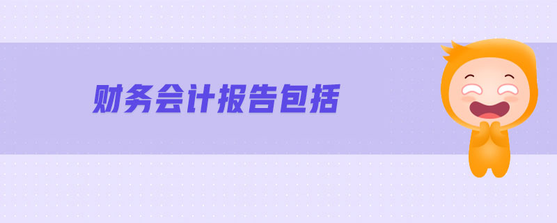 財(cái)務(wù)會(huì)計(jì)報(bào)告包括