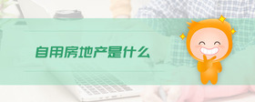 自用房地產(chǎn)是什么