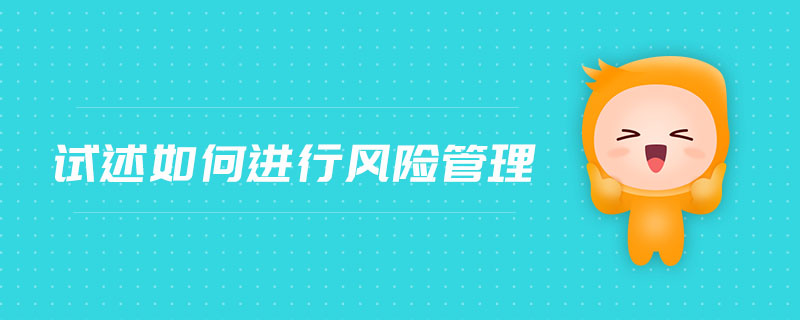 試述如何進行風(fēng)險管理