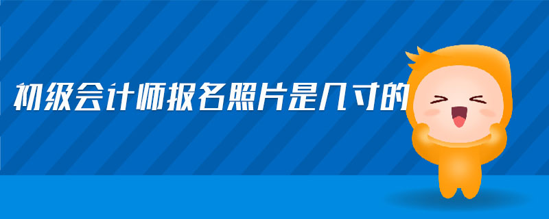 初級(jí)會(huì)計(jì)師報(bào)名照片是幾寸的