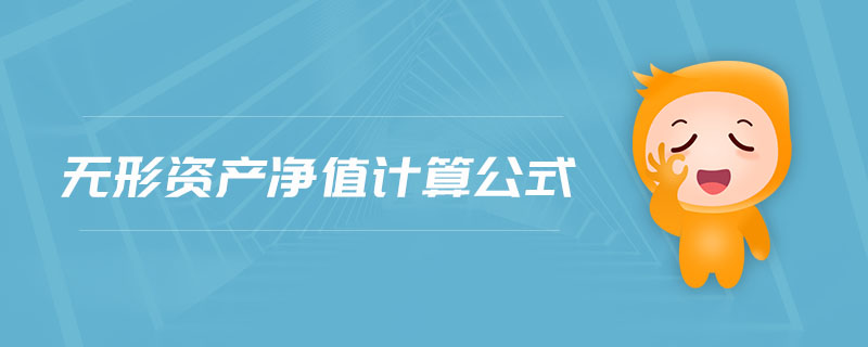 無(wú)形資產(chǎn)凈值計(jì)算公式