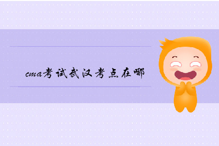cma考試武漢考點(diǎn)在哪