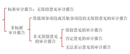 審計(jì)報(bào)告意見(jiàn)類型