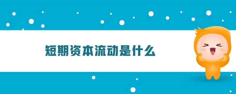 短期資本流動是什么