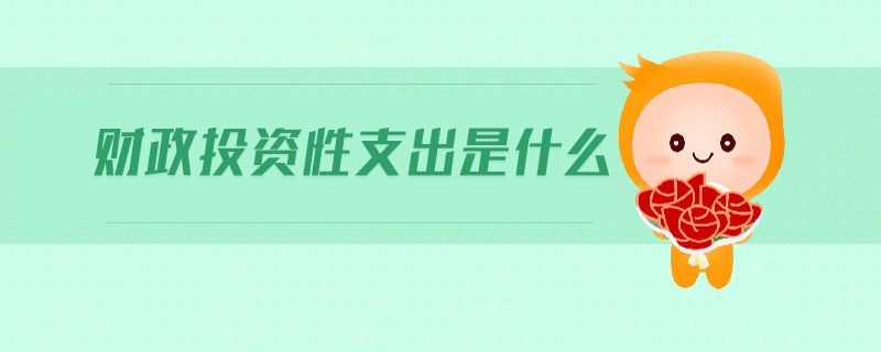 財政投資性支出是什么
