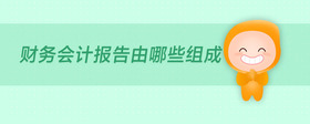 財(cái)務(wù)會(huì)計(jì)報(bào)告由哪些組成
