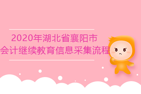 2020年湖北省襄陽市會(huì)計(jì)繼續(xù)教育信息采集流程