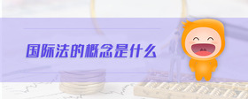 國(guó)際法的概念是什么