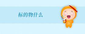 標(biāo)的物什么