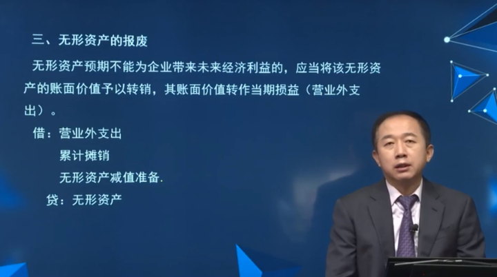 無(wú)形資產(chǎn)的報(bào)廢