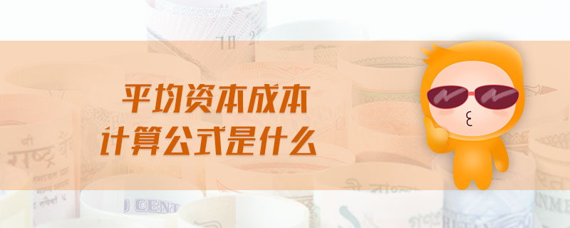 平均資本成本計算公式是什么