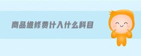 商品維修費(fèi)計(jì)入什么科目