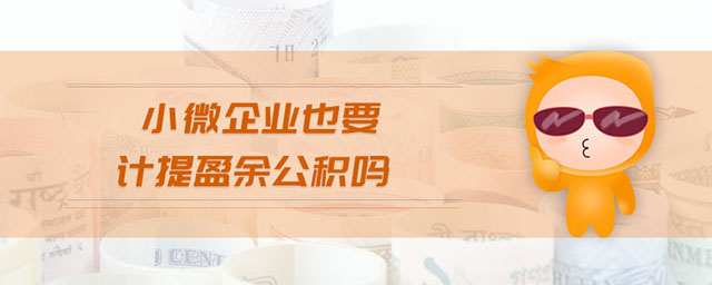 小微企業(yè)也要計(jì)提盈余公積嗎