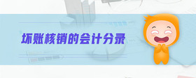 壞賬核銷的會計分錄