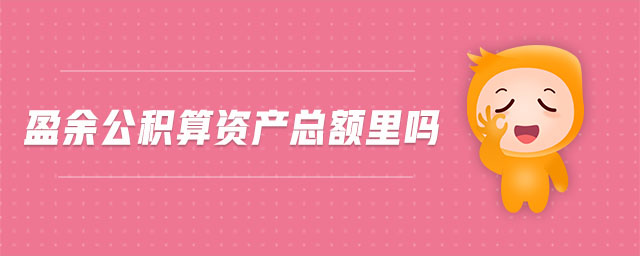 盈余公積算資產(chǎn)總額里嗎