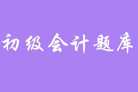 2020年初級(jí)會(huì)計(jì)有考試題庫嗎？