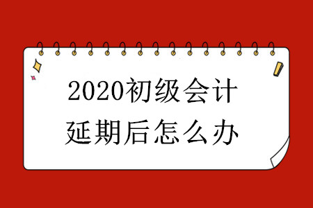 2020年初級會計師考試推遲后該怎么辦？