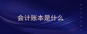 會(huì)計(jì)賬本是什么