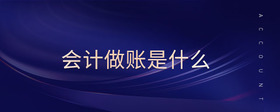 會(huì)計(jì)做賬是什么