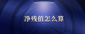 凈殘值怎么算