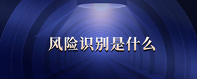 風(fēng)險(xiǎn)識別是什么