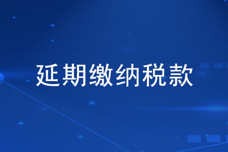 納稅人有申請(qǐng)延期繳納稅款的權(quán)利嗎？