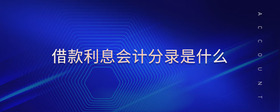 借款利息會(huì)計(jì)分錄是什么