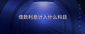 借款利息計(jì)入什么科目