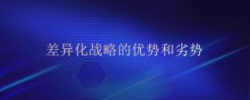 差異化戰(zhàn)略的優(yōu)勢和劣勢