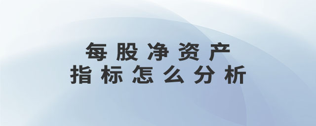每股凈資產(chǎn)指標(biāo)怎么分析