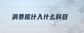 消費稅計入什么科目