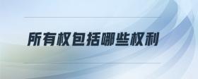 所有權(quán)形式是什么