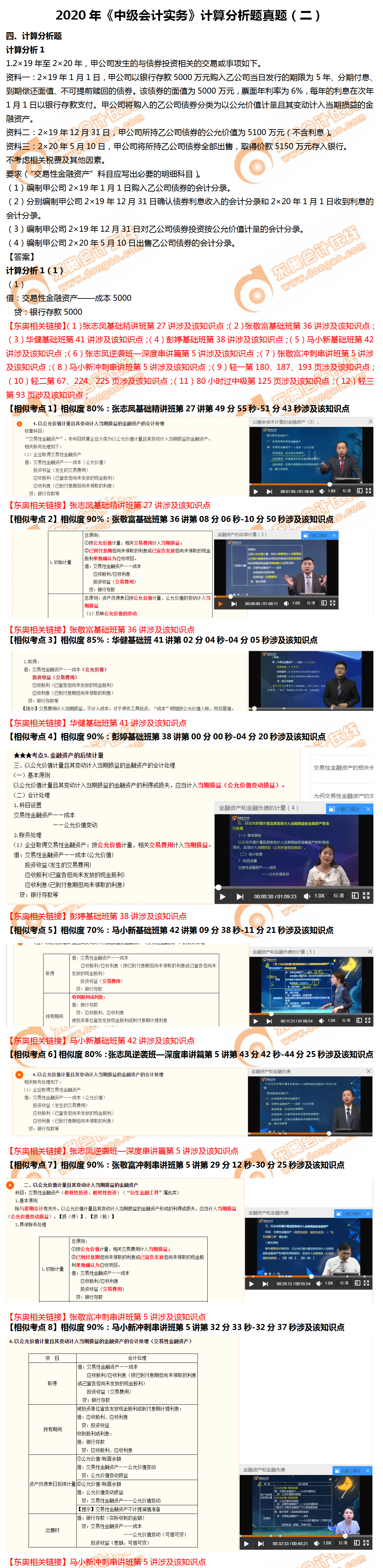 實務(wù)計算題第二批次1