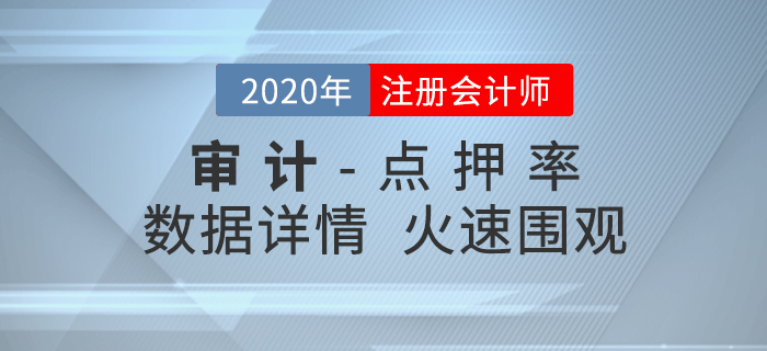 2020年注會《審計(jì)》東奧名師點(diǎn)押詳情速覽！