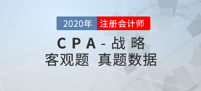 2020年戰(zhàn)略客觀題難不難？真題數(shù)據(jù)分析速了解！