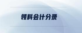 領(lǐng)料會(huì)計(jì)分錄