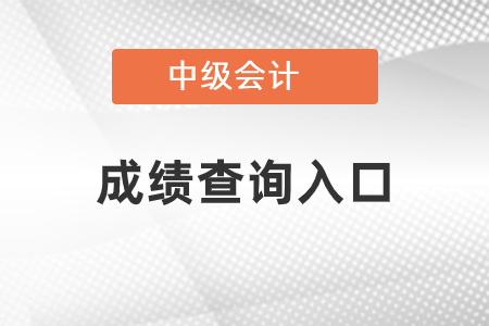 重慶市巫山縣中級(jí)會(huì)計(jì)師成績(jī)查詢?nèi)肟诠倬W(wǎng)
