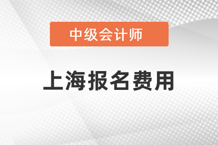 你知道上海中級會(huì)計(jì)師報(bào)名費(fèi)用嗎？
