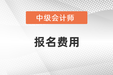 中級(jí)會(huì)計(jì)師報(bào)名費(fèi)是多少？