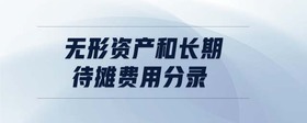 無形資產(chǎn)和長(zhǎng)期待攤費(fèi)用分錄