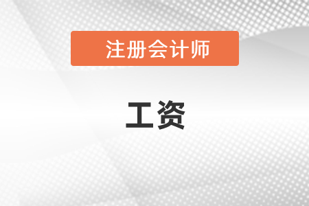 注冊會計師工資有多少？